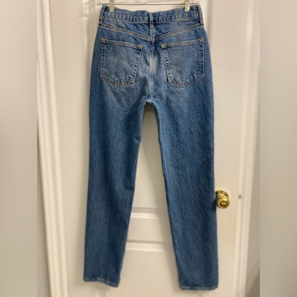 Free People We the Free Jeans Straight Leg Button Fly Size 26 - Picture 5 of 8